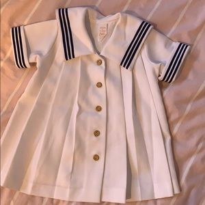 Vintage Polyester Sailor Dress 4